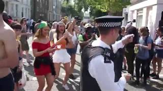 policeman dance nottinghillcarnival [upl. by Limak]