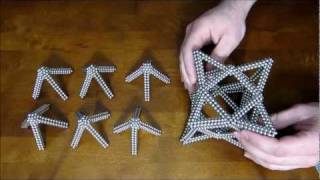 Tutorial Stellated Cuboctahedra Zen Magnets [upl. by Atiuqiram]