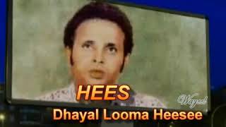 Dhayal Looma Heesee Maxamed Mooge Liibaan [upl. by Verene]