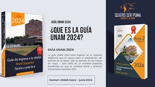 Guía desarrollada para la preparación al examen a la UNAM 2024 Licenciatura [upl. by Oruasi75]