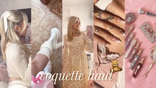 🧸haul coquette SHEIN inspo referencias aesthetic makeup… [upl. by Lihp]