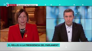 Carme Forcadell quotEstem en una situació excepcional de judicialitzacio de la políticaquot [upl. by O'Shee]