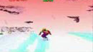 Winter Extreme Skiing and Snowboarding SNES Gameplay [upl. by Nylhtac612]