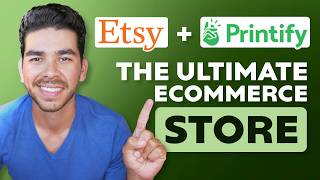 How to Setup an Etsy Ecommerce Store with Printify in 2024 StepByStep Tutorial [upl. by Natanoj]