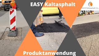 EASY Kaltasphalt  Produktanwendung [upl. by Del]