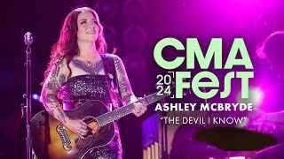 Ashley McBryde – “The Devil I Know”  CMA Fest 2024 [upl. by Zelde]