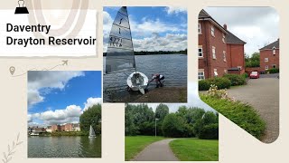 Stroll through Daventry  Drayton reservoir  Town in England [upl. by Quickel]