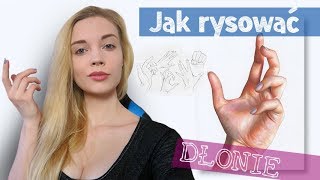 JAK NARYSOWAĆ DŁONIE  Poradnik 6 [upl. by Reggy]