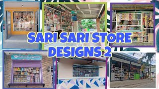 SARISARI STORE DESIGNS  FRONT STORE PART 2 [upl. by Nwahsyd]