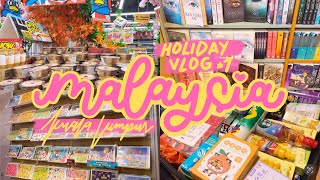 • Holiday Vlog Malaysia 1  Kuala Lumpur Full jalanjalan dan beli oleholeh 🫢 • [upl. by Vanhomrigh]