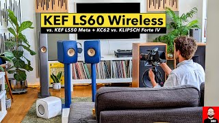 We COMPARE the KEF LS60 Wireless to THREE other hifi systems [upl. by Sollie]