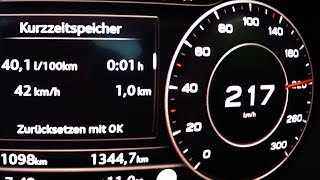 2018 Audi A5 Sportback 20 TFSi quattro S tronic 0100 kmh kph 060 mph Beschleunigung Acceleration [upl. by Carilyn75]