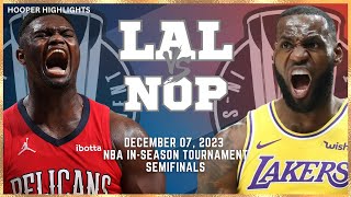 Los Angeles Lakers vs New Orleans Pelicans Full Game Highlights  Dec 7  2024 NBA Season [upl. by Elnar921]