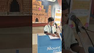 Gandhi Jayanti speech at school [upl. by Singband]