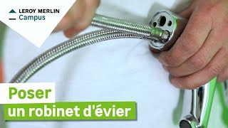 TUTO Réparer un robinet mélangeur qui fuit au col [upl. by Medin]