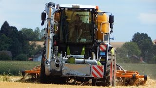 Claas Xerion 3800 Saddle Trac ► Zunhammer Aufbau ►Frauenpower beim Gülle einarbeiten [upl. by Mcferren780]