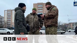 Ukraine’s struggle to find new men for front line  BBC News [upl. by Ahseenal231]