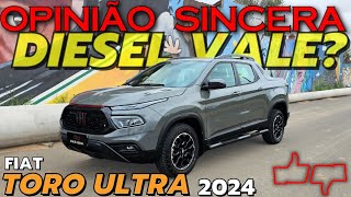 FIAT Toro Ultra Diesel 4x4 Picape BRUTA Vale a pena Preço PROBLEMAS consumo AVALIAÇÃO COMPLETA [upl. by Adrell707]