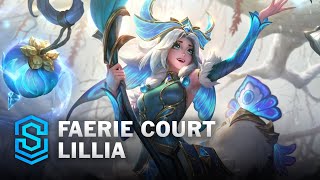 Faerie Court Lillia Skin Spotlight  League of Legends [upl. by Blank595]