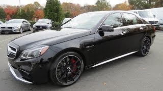 2014 MercedesBenz E63 AMG S 4Matic Start Up Exhaust Drive and In Depth Review [upl. by Eneres231]