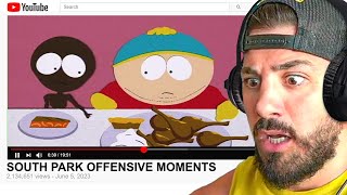 Offensive South Park Moments Reaction [upl. by Lunsford]