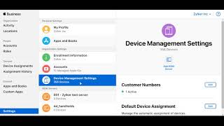 Automate Apple device enrollment with Apple Business Manager [upl. by Ardnwahs]