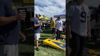 Fans tailgate ahead of Michigan vs Fresno State [upl. by Elane430]