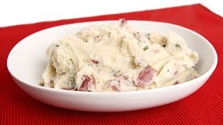 Red Skin Mashed Potatoes Recipe  Laura Vitale  Laura in the Kitchen Episode 677 [upl. by Dewie]