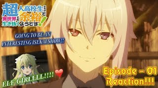 Choujin Koukouseitachi CHOYOYU Episode 1 REACTIONReview FIRST IMPRESSION 超人高校生たち 第1話 [upl. by Guthrey888]