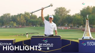 Nicolai Højgaard Final Round Winning Highlights  2023 DP World Tour Championship [upl. by Cobbie649]