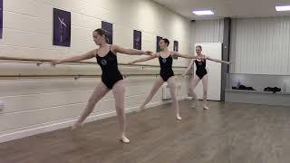 RAD Grade 7 Ballet exam work [upl. by Oneida269]