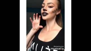 Kristen Hancher Musically Compilation  Part 1 [upl. by Naimerej]