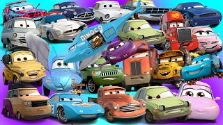 Looking For Disney Pixar Cars Lightning Mcqueen rip clutchgoneski Hudson Hornet The King [upl. by Attolrahc353]