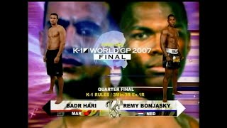 Badr Hari v Remy Bonjasky [upl. by Ardenia1]