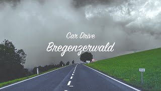 Car Drive 4K  Bregenzerwald after Rain AlberschwendeHittisauKrumbachLangeneggLingenauCarSound [upl. by Jansson999]