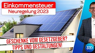 Photovoltaik ohne Finanzamt ab 2023 Tipps und Gestaltungen zur Einkommensteuer und der Neuregelung [upl. by Aicul147]