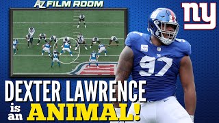 Dexter Lawrence has Become THE BEST Nose Tackle in the NFL Film Breakdown [upl. by Lysander165]