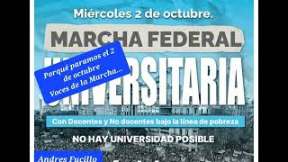 2 de Octubre 2024 ¿Porqué Marchamos [upl. by Sorce]