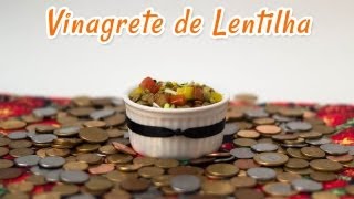 Vinagrete de Lentilha  Receitas de Minuto EXPRESS 27 [upl. by Bbor447]