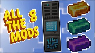 All The Mods 8 Ep6 Starting Refined Storage and Obtaining Unobtainium [upl. by Ramaj]