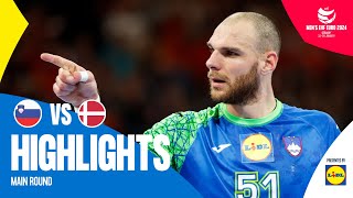 Just HOW did that happen 😱  Slovenia vs Denmark  Highlights  EHF EURO 2024 [upl. by Snyder]