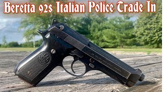 Beretta 92s Italian Military  Police Trade In Review [upl. by Si]