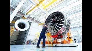 RollsRoyce  How we assemble the Trent XWB the worlds most efficient aero engine [upl. by Anaihr]