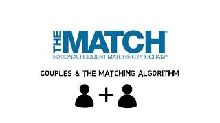 Couples and the NRMP Matching Algorithm [upl. by Nesnar]