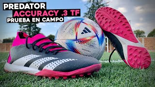 adidas PREDATOR ACCURACY 3 TF  PRUEBA EN CAMPO [upl. by Jessamyn]