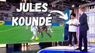 Les clés tactiques du défenseur central  Jules Koundé [upl. by Ayeki]