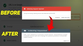 Indexing Request Rejected Problem Solved [upl. by Leis57]