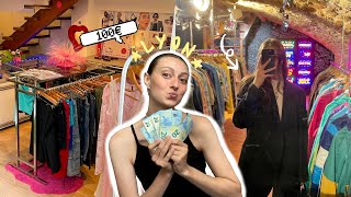 100€ dans les friperies de Lyon ça vaut quoi  VLOG [upl. by Schnurr376]