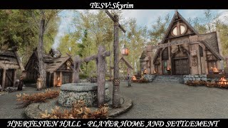 TESV Skyrim  Mod Hjertesten Hall [upl. by Demetris]