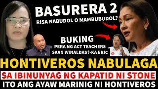 RISA NAGIMBAL SA IBINUNYGA NG KAPATID NI STONE HALA RISA NABUDOL PERA NG ACT TEACHERS SAAN WINALDAS [upl. by Rahas]